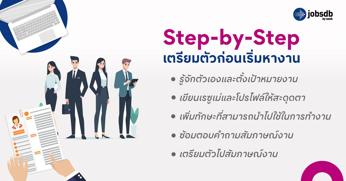 ภาพรวมตลาดแรงงานสำหรับเด็กจบใหม่ในปัจจุบัน ในช่วงไม่กี่ปีที่ผ่านมา ตลาดแรงงานเปลี่ยนแปลงอย่างรวดเร็ว ทำให้เด็กจบใหม่ต้องมีมากกว่าวุฒิการศึกษา คือต้องมีทักษะและความพร้อมที่ตอบโจทย์การทำงานจริง เด็กจบใหม่ต้องเจอกับอะไรบ้างในตลาดงาน งานระดับ Entry-level ในปัจจุบันมีการแข่งขันค่อนข้างสูง เนื่องจากมีผู้สมัครจำนวนมากในตำแหน่งเดียวกัน ขณะเดียวกัน หลายองค์กรกลับตั้งเงื่อนไขที่ท้าทาย เช่น ต้องการประสบการณ์แม้จะเป็นตำแหน่งเริ่มต้น ทำให้เด็กจบใหม่ต้องหาวิธีแสดงศักยภาพในรูปแบบอื่น เช่น ผลงานหรือทักษะที่เกี่ยวข้อง นอกจากนี้ บริษัทจำนวนไม่น้อยเริ่มให้ความสำคัญกับ Skill มากกว่าวุฒิการศึกษา โดยเฉพาะทักษะที่สามารถนำไปใช้ได้จริง เช่น การสื่อสาร การแก้ปัญหา และการทำงานร่วมกับผู้อื่น ซึ่งกลายเป็นปัจจัยสำคัญในการพิจารณารับเข้าทำงาน แนวโน้มการจ้างงานที่ควรรู้ รูปแบบการทำงานมีความยืดหยุ่นมากขึ้น ทั้งงานแบบ Hybrid และ Remote ที่เปิดโอกาสให้ทำงานจากที่ไหนก็ได้ ส่งผลให้การแข่งขันไม่ได้จำกัดแค่ในพื้นที่เดียวอีกต่อไป ในขณะเดียวกัน งานรูปแบบ Freelance และ Contract ก็มีแนวโน้มเพิ่มขึ้น ทำให้เด็กจบใหม่มีทางเลือกในการเริ่มต้นทำงานหลากหลายมากขึ้น ไม่จำเป็นต้องยึดติดกับงานประจำเพียงอย่างเดียว อีกหนึ่งปัจจัยสำคัญคือทักษะด้าน AI และ Digital ที่กลายเป็นพื้นฐานใหม่ของตลาดแรงงาน ไม่ว่าจะเป็นสายงานไหน การมีความเข้าใจเทคโนโลยีและสามารถปรับตัวให้เข้ากับเครื่องมือดิจิทัลได้ จะช่วยเพิ่มความได้เปรียบในการสมัครงานอย่างมาก