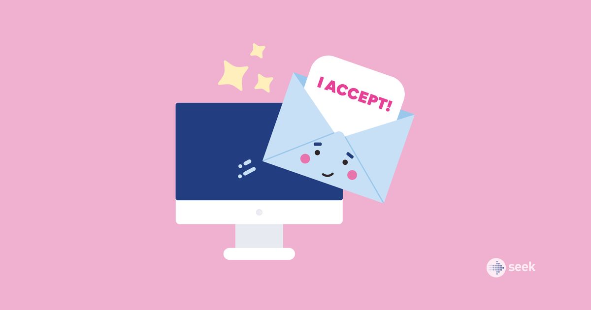 How to write a job acceptance letter - SEEK