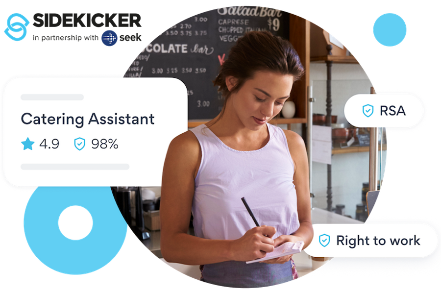 Fast, simple on-demand staffing for your business image