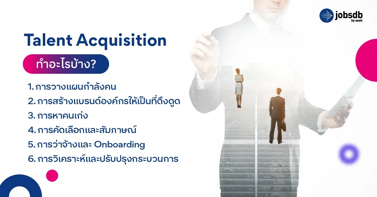 Talent Acquisition ทำอะไรบ้าง?