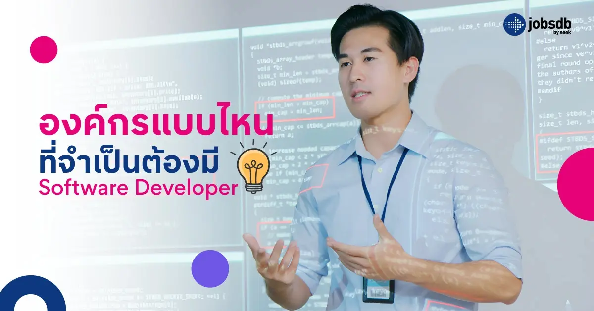 องค์กรแบบไหนที่จำเป็นต้องมี Software Developer