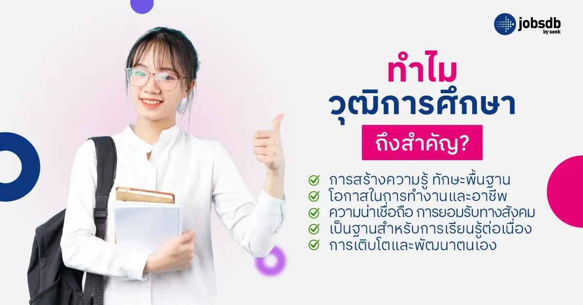 ทำไมวุฒิการศึกษาถึงสำคัญ?