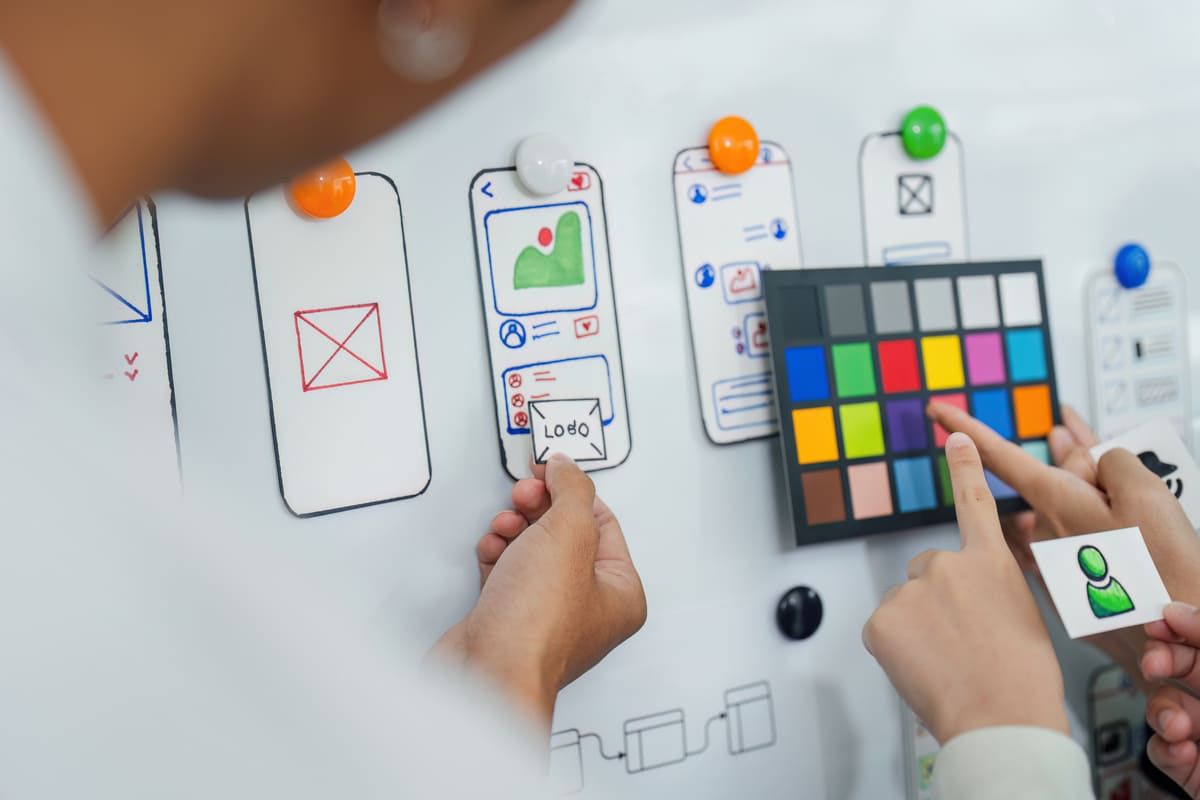 Ilustrasi pembuatan GUI atau Graphical User Interface. (Sumber: Envato)