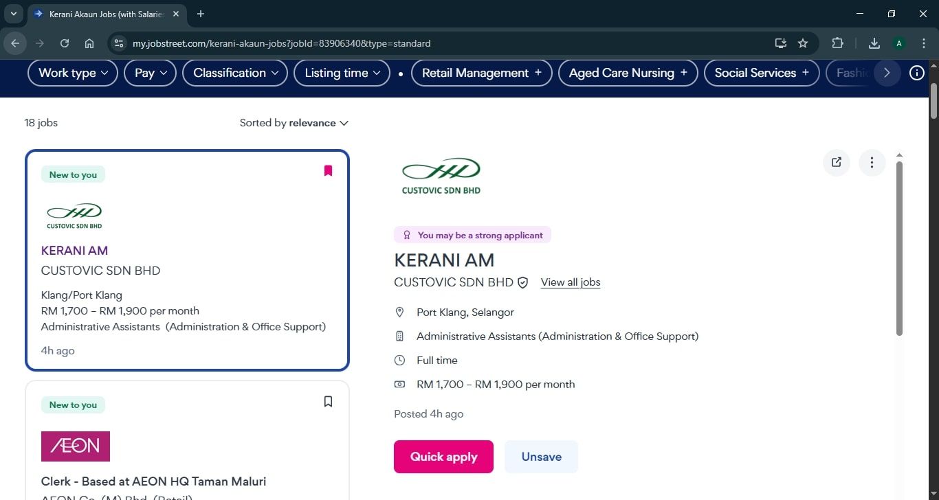 Apps cari kerja terbaik di Malaysia (2025) - Jobstreet Malaysia