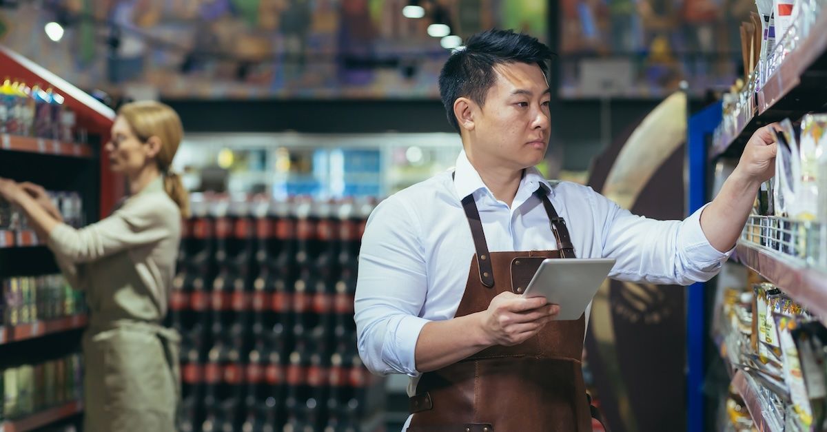 Part time grocery worker
